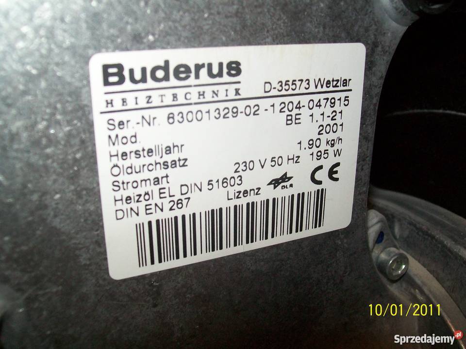 Buderus LOGANO G115 mazowieckie