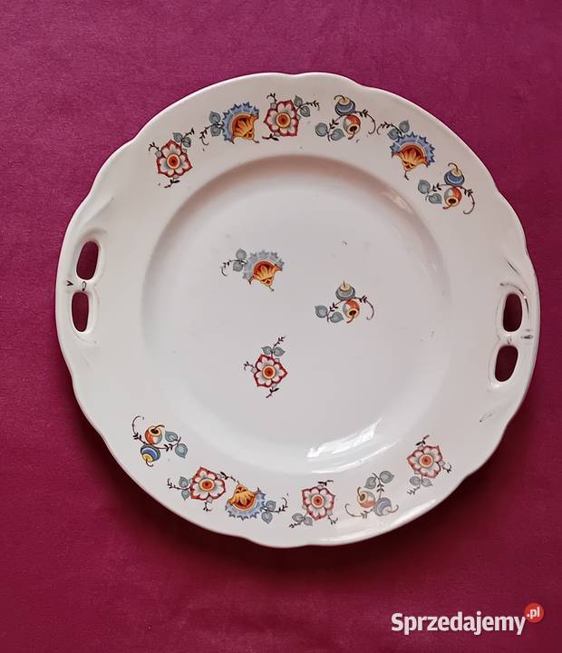 Patera art deco z dwoma uchwytami sygnowana Koźminek sprzedam