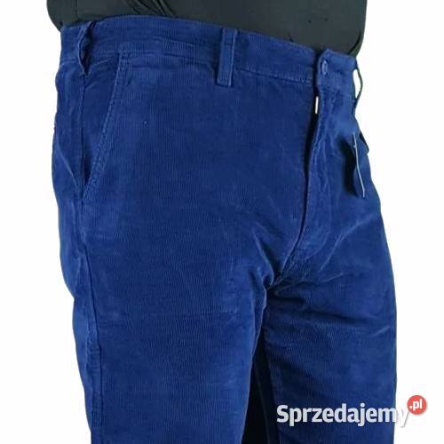 Męskie sztruksy Levis XX Chino niebieskie Levis