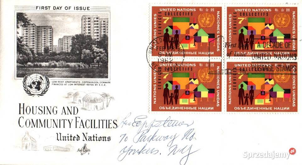 Koperty i Karty FDC World Europa Cept 1957 do Konin