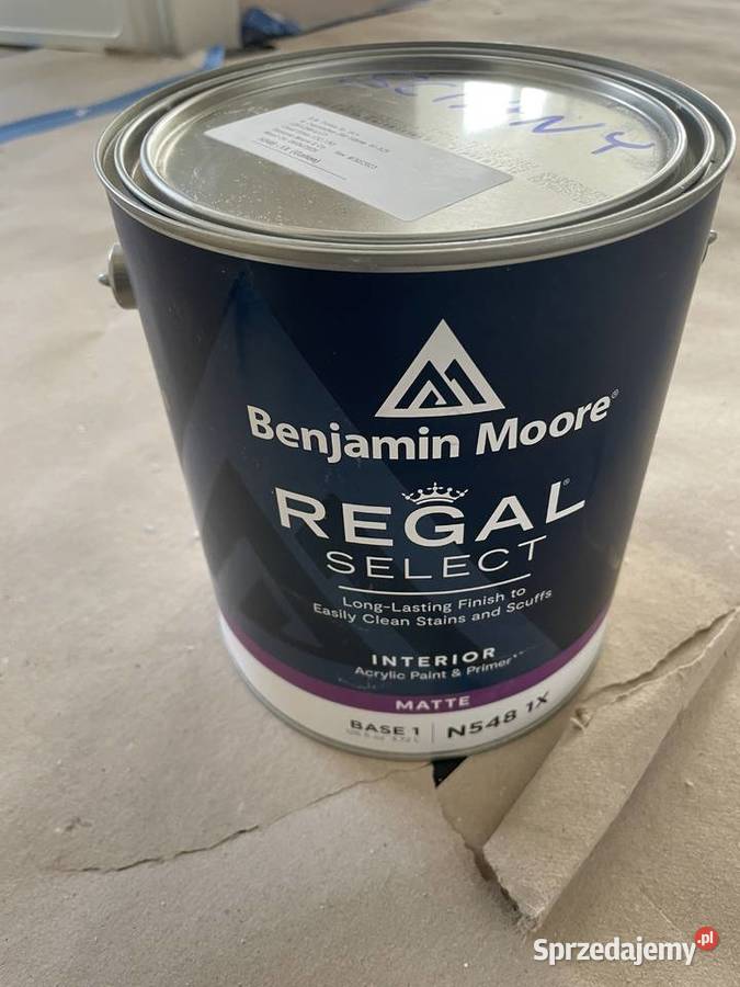 Farba Benjamin Moore Cloud White OC130 2 galony Gdynia