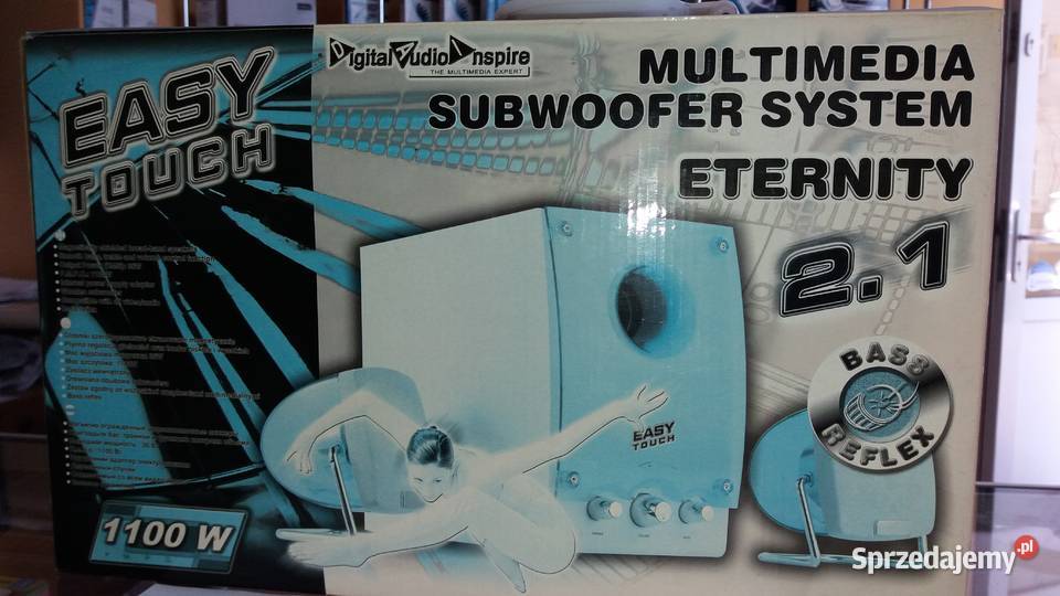 Głośniki komputerowe multimedialne EASY TOUCH ETERNITY 1+2