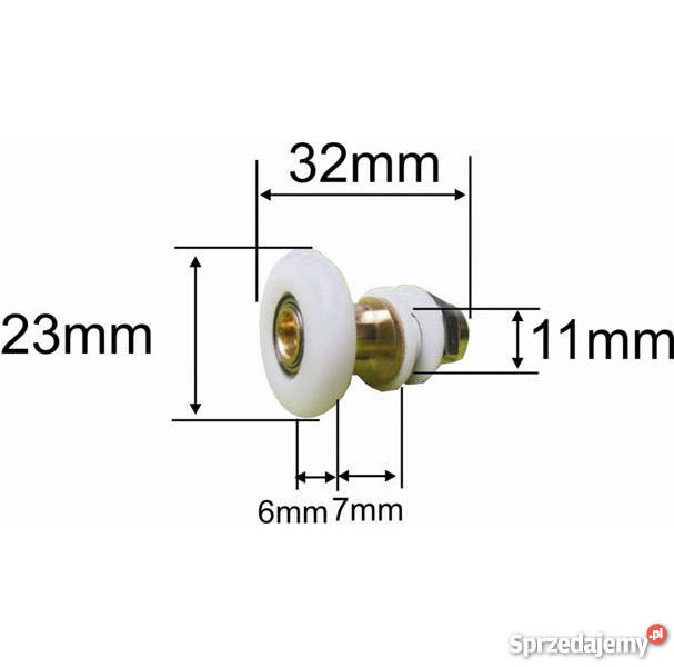 ROLKI NA MIMOŚRODZIE komplet 8 19 23 25 27 mm wielkopolskie Poznań