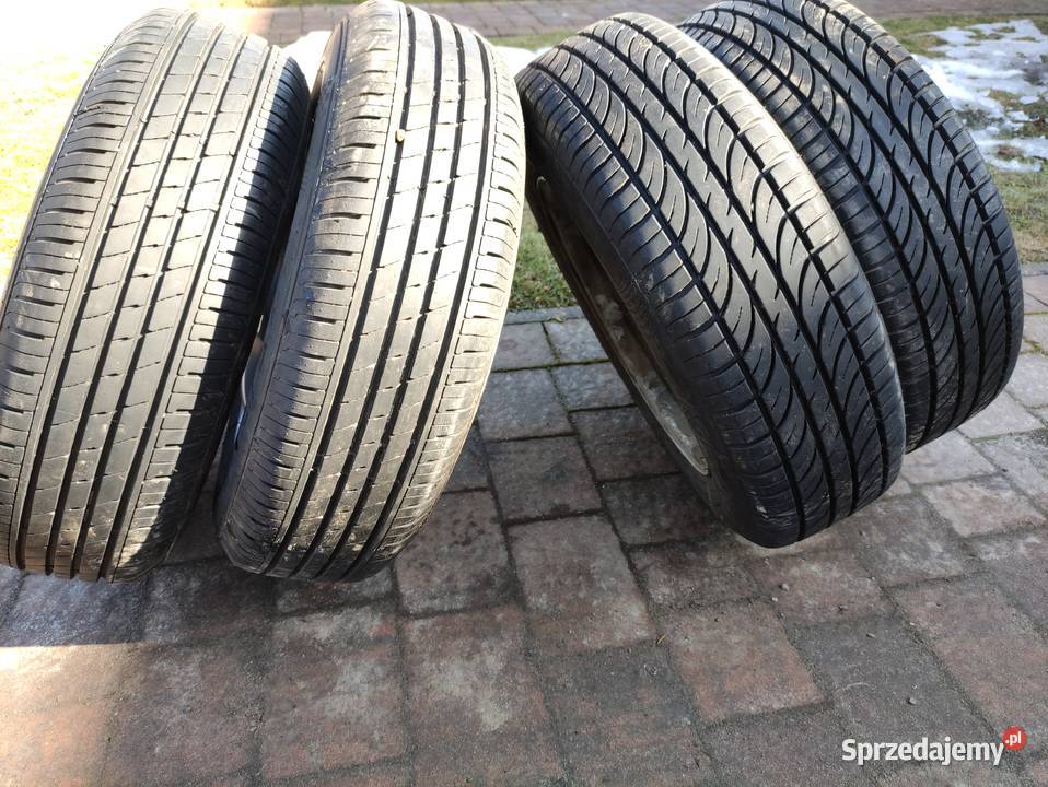Koła I20 FL2014 opony letnie alufelgi 14 Opony i felgi lubelskie Trzydnik Duży sprzedam