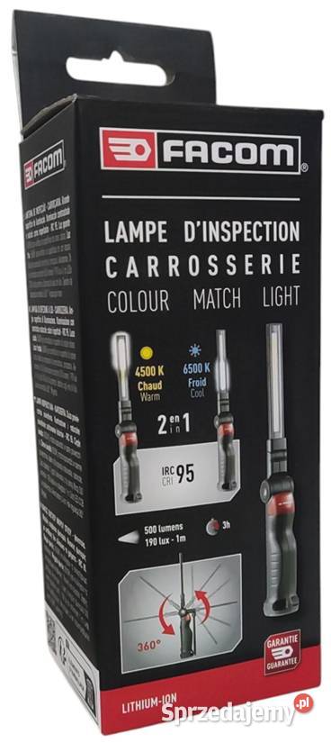 Lampa LED bezprzewodowa 360dwa tryby kolorów Pozostałe Warka