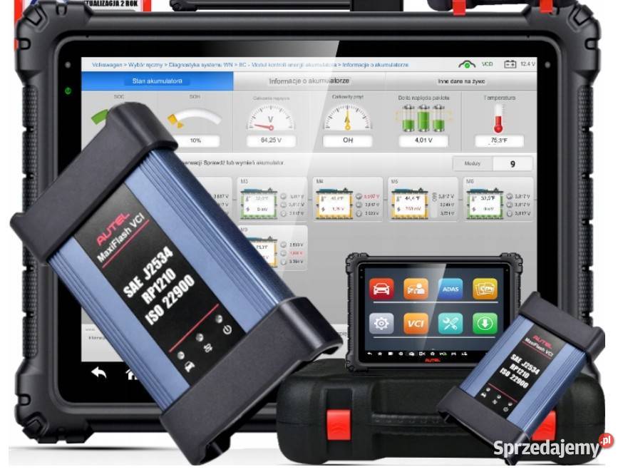 AUTEL MaxiSYS MS908S3 J2534 PROGRAMOWANIE ONLINE Bielsko-Biała sprzedam