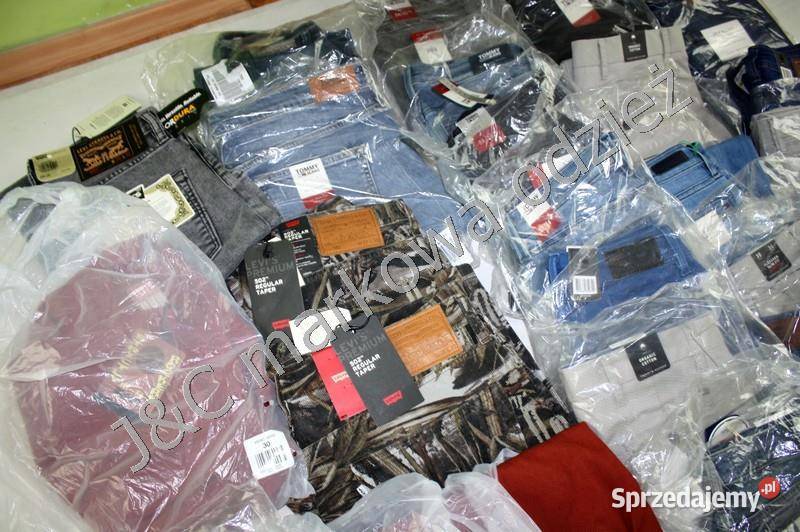 Jeansy spodnie Levis Tommy Hilfiger CK Lee