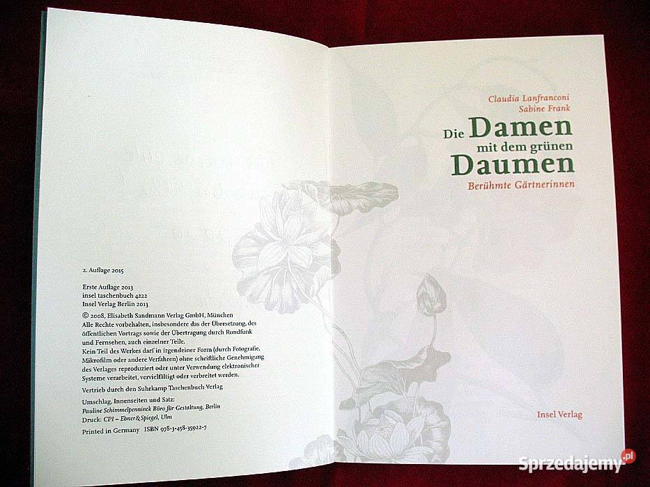 Die Damen mit dem grnen Daumen Berhmte Siedlce