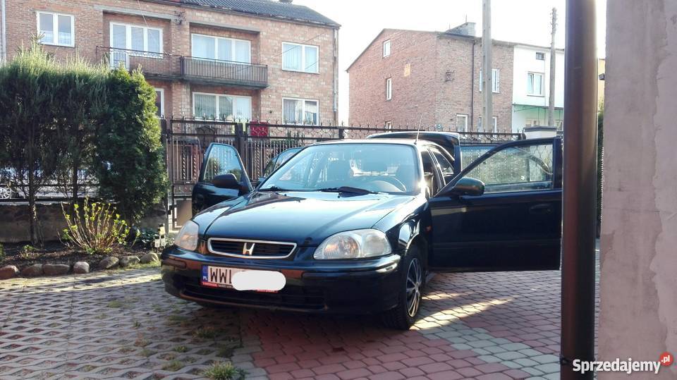 Honda Civic VI gaz+ dwa kpl.opon Nowy Dwór Mazowiecki