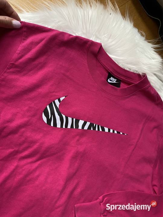 Bluza sportowa damska różowa Nike S