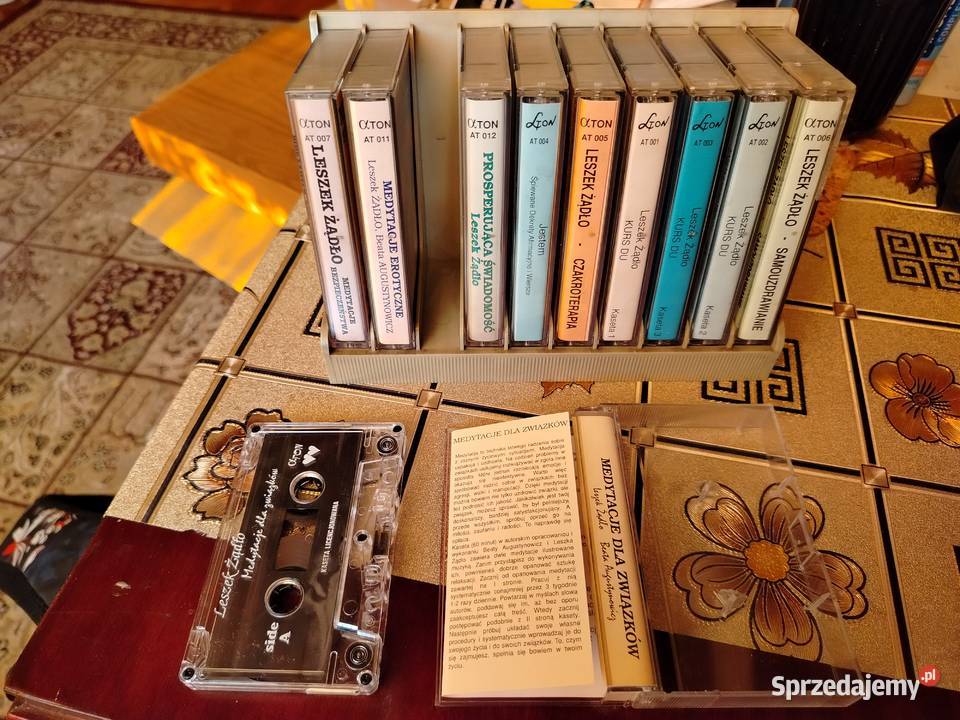 zestaw 10 kaset magnetofonowych Leszek Żądło Bytom sprzedam