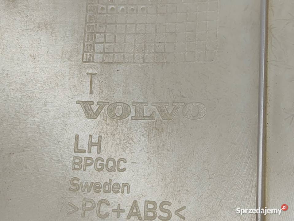Osłona Nakładka Słupka Tylnego Lewa Volvo S80 II osobowe Pleszew