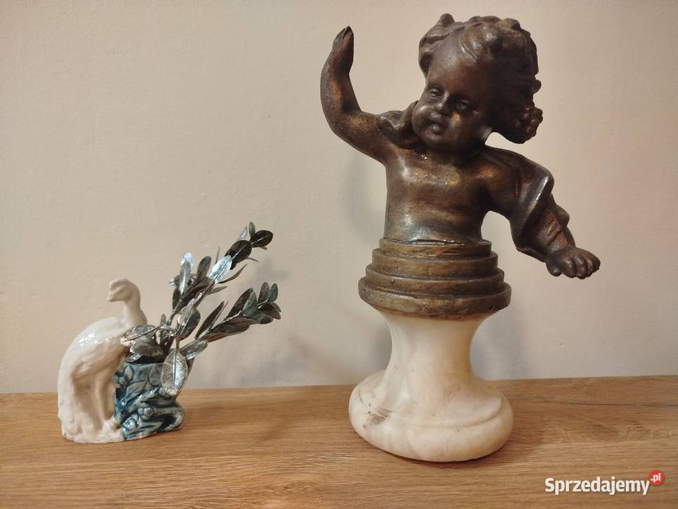 Stara figurka Amorek Putto Antyk Antyki zachodniopomorskie Szczecin