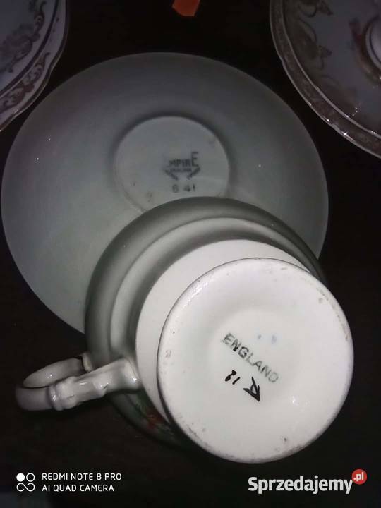 Filiżanka z Damą w ogrodzie Syg Empire England Gdańsk sprzedam