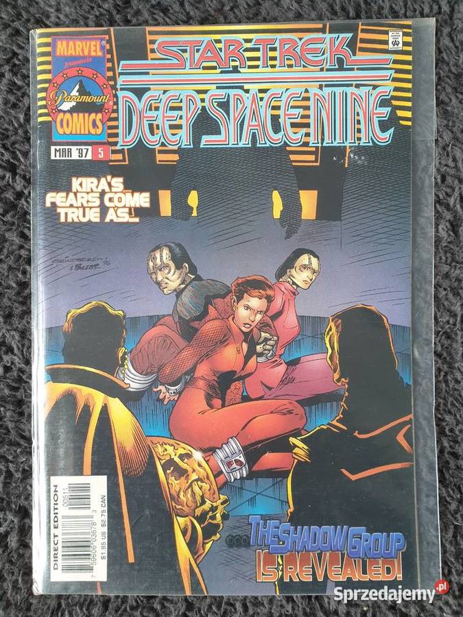 Star Trek Deep Space Nine zestaw 6 komiksów DC fantasy i s-f Gdynia