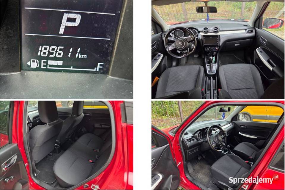 SUZUKI Swift 12 2020 Syndyka benzyna zachodniopomorskie Wierzbnica