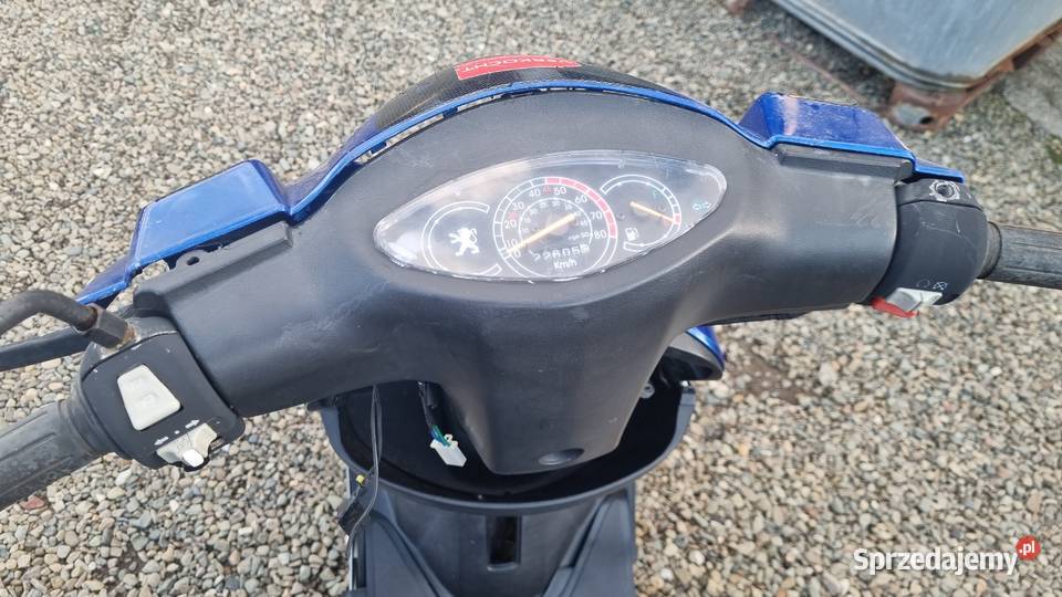 Skuter Peugeot VSlic 50 na części uszkodzony podkarpackie Bajdy sprzedam