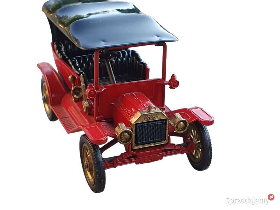 Stary kolekcjonerski model Ford T 1911 Matchbox Cieszyn
