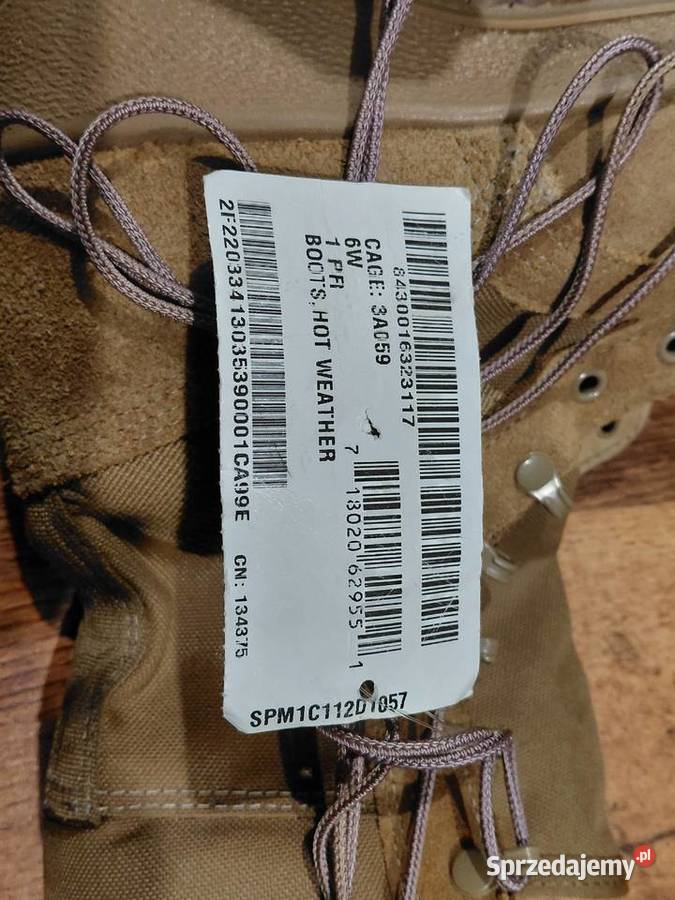 Buty Us Army McRae coyote 6W dolnośląskie