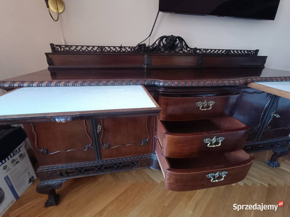 Kredenskomoda przedwojenna niższa