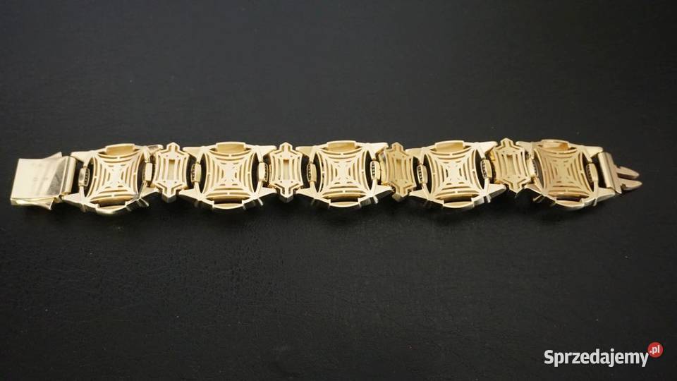 Złota Niespotykana Super Bransoleta 178G złoto Warszawa