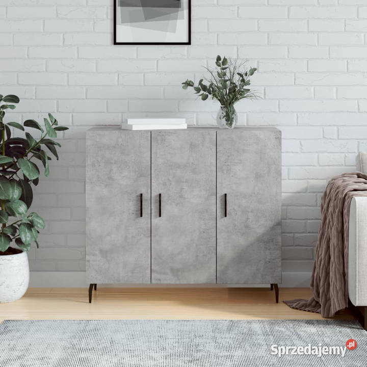 Szafka szarość betonu 90x34x80 materiał Warszawa sprzedam