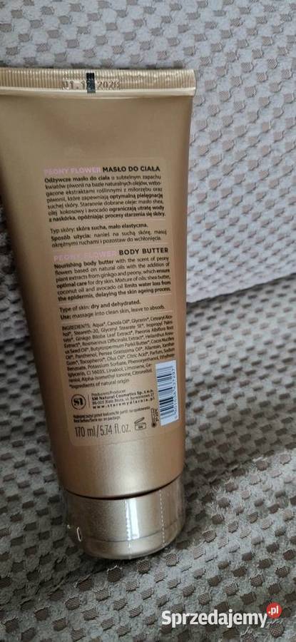 masło balsam do ciała Stara Mydlarnia Peonia
