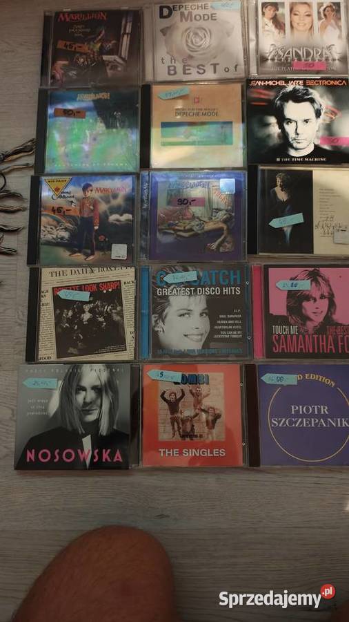 Sprzedam płyty CD Elektronika Zabrze
