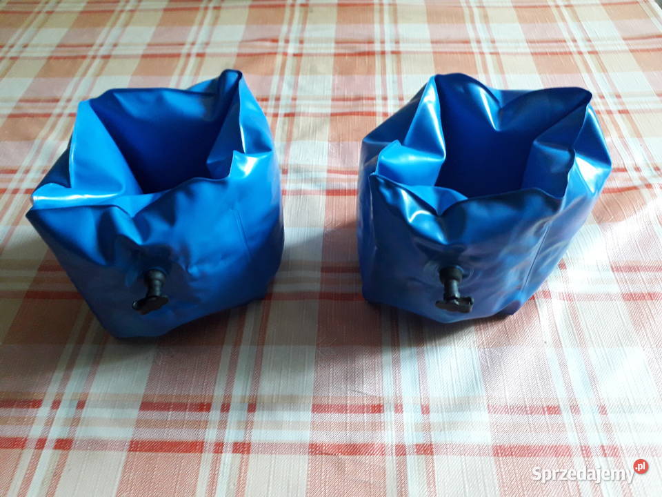 Motylki do nauki pływania plastikowe niebieskie Kraków