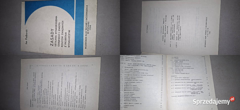 Zasady wyceny wynalazków PRL unikat 1986 Poznań Łęczyca