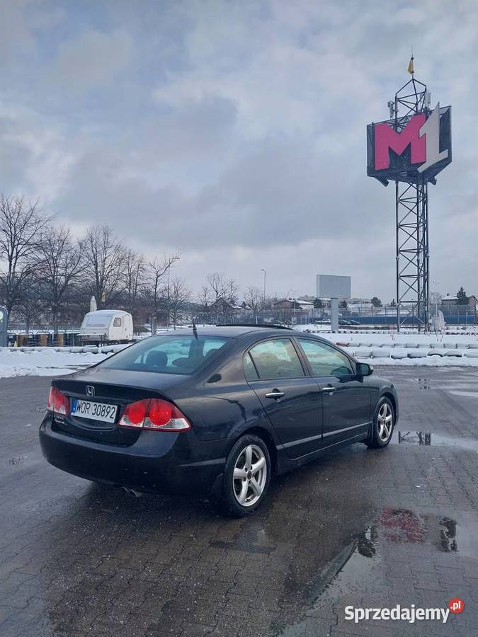 Honda Civic 18 benzynLPG 2008 zadbane alufelgi nieuszkodzony Warszawa
