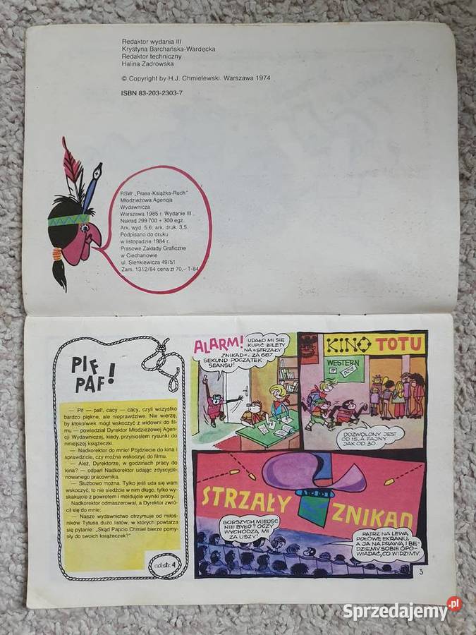 Tytus Romek i ATomek księga IX wydanie 3 1985 Gdynia