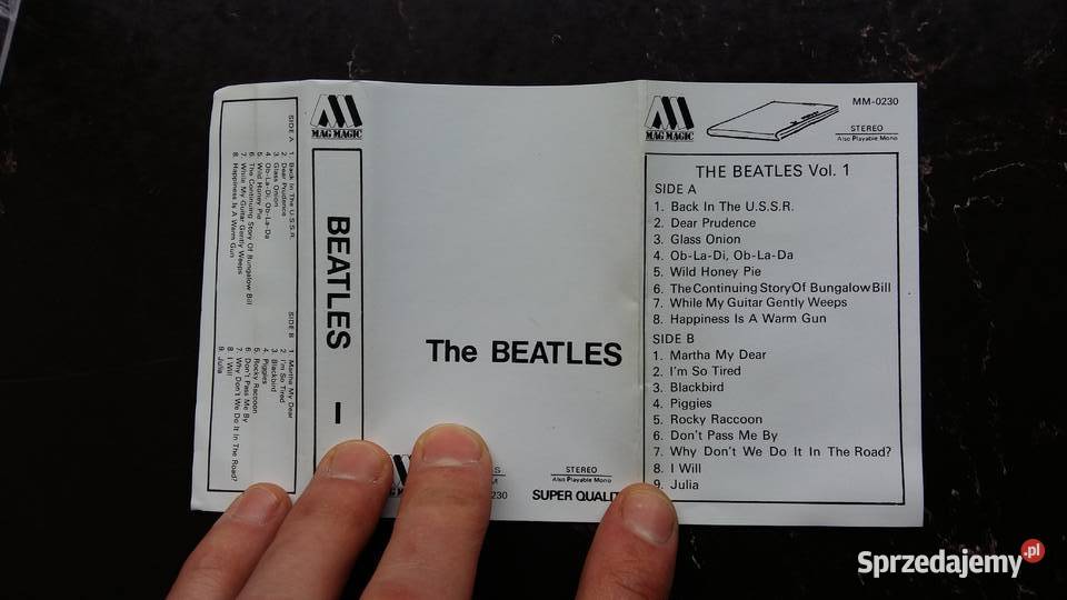 Kaseta The Beatles The Beatles White Album Vol1 Siemiatycze