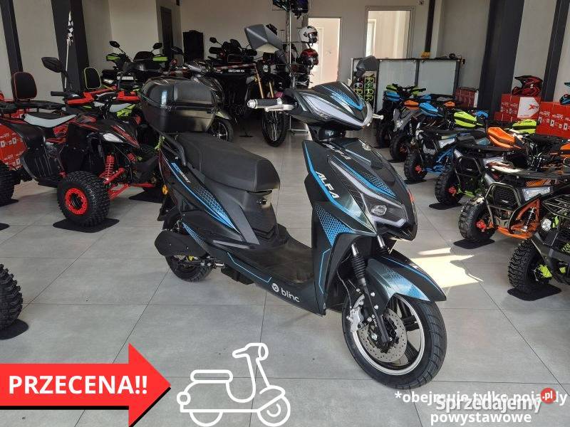 SKUTER KAT AM BLINC ALFA 2000W NIEBIESKI Głogoczów