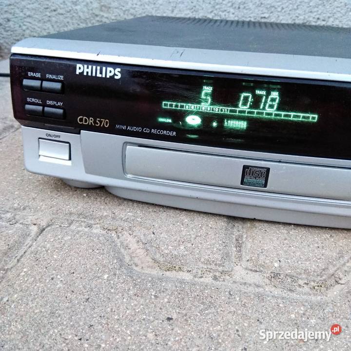 Philips cdr 570 odtwarzacznagrywarka Audio CD Świebodzice