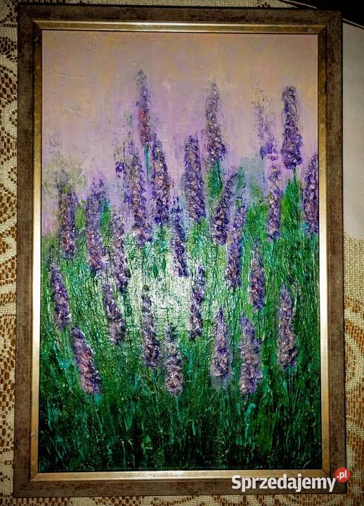 Lawenda Malarstwo Bychawka Trzecia