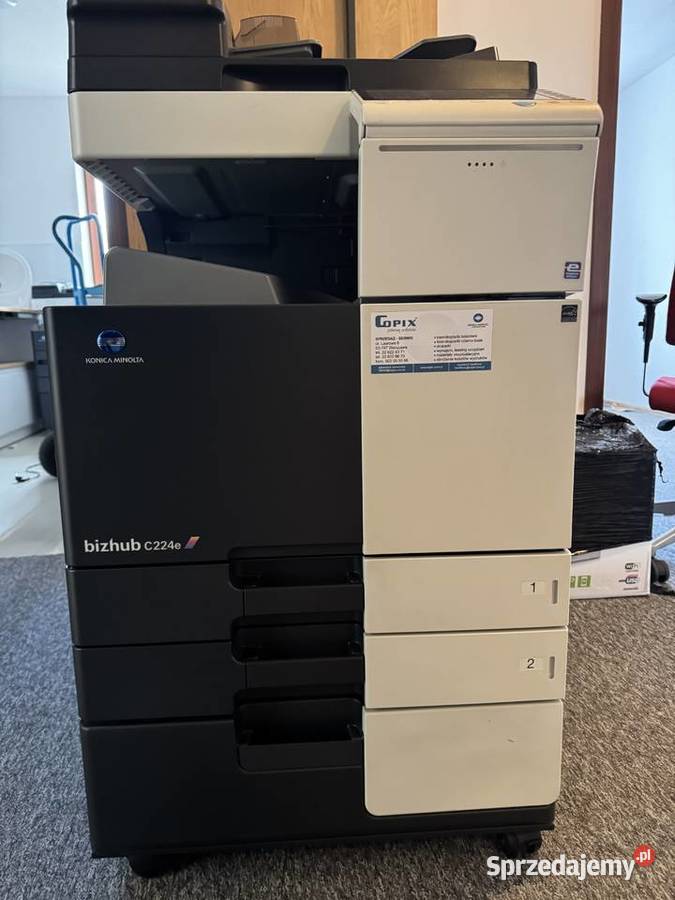 Syndyk sprzeda drukarkę Konica Minolta bizhub Warszawa