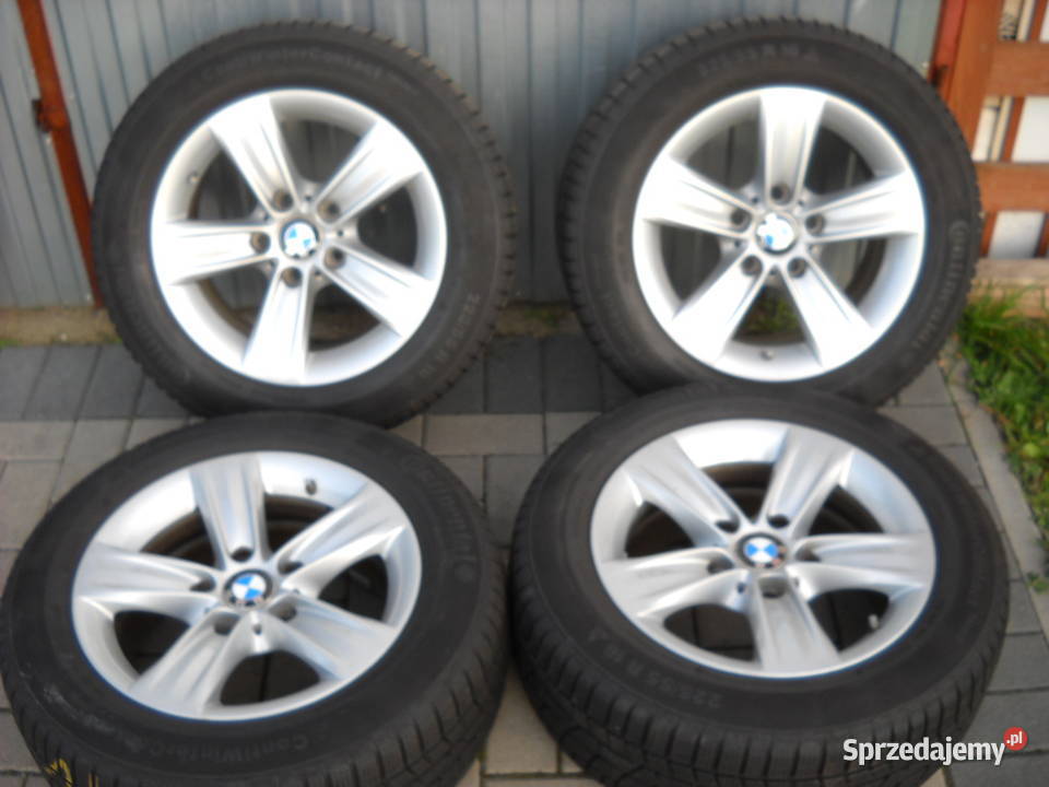 Oryginalne koła BMW 3 F30 opony zima 2255516 opolskie Pludry sprzedam