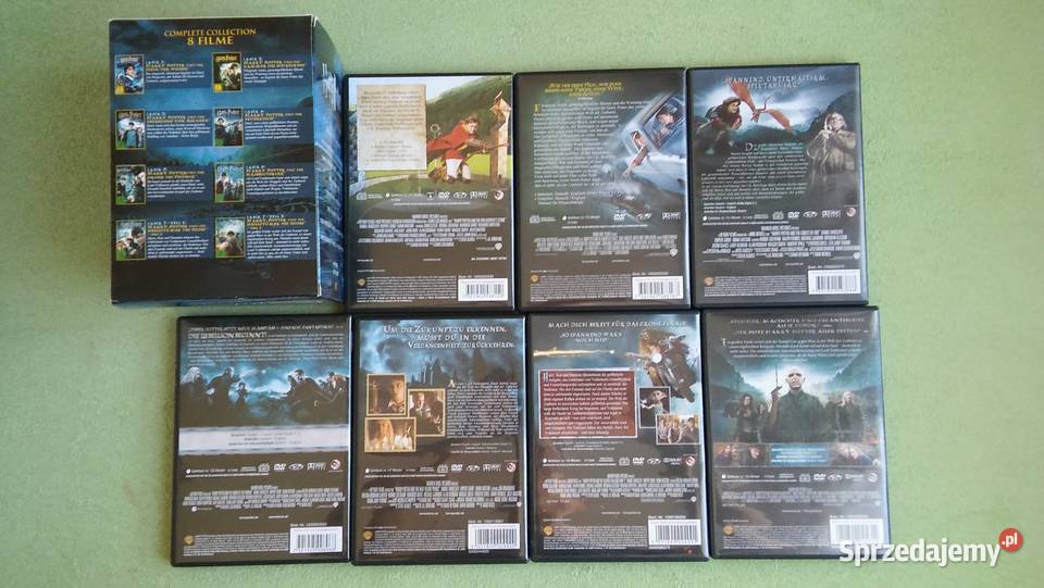 Harry Potter pakiet 7 filmów na dvd mazowieckie Warszawa