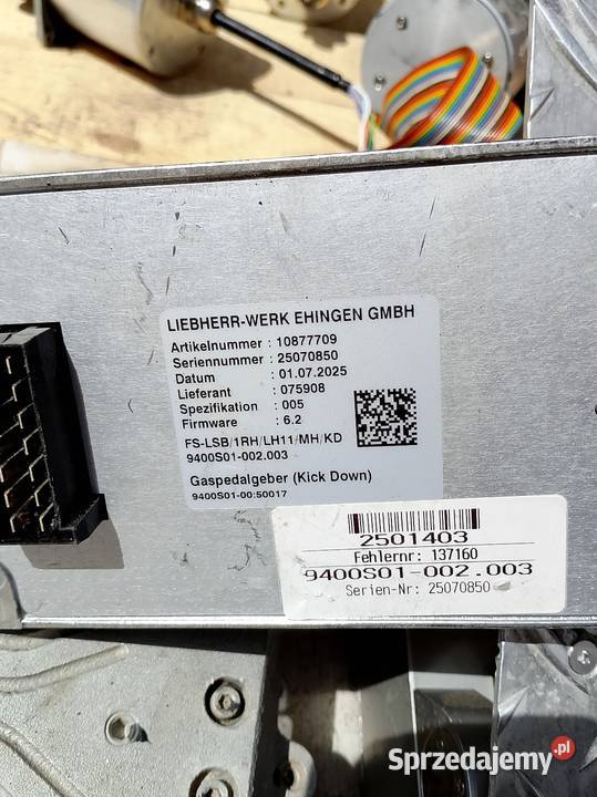 Liebherr Koparki Nowy Tomyśl