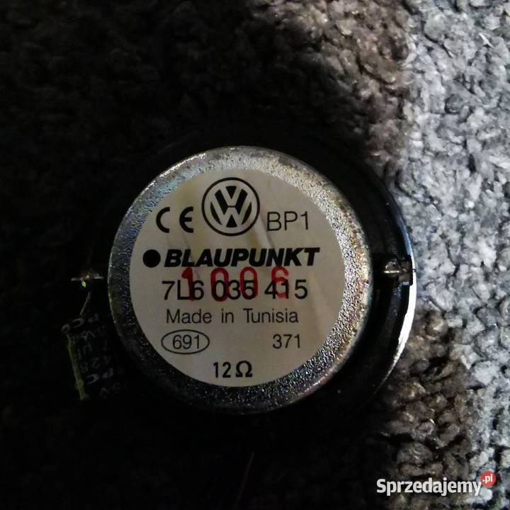 Komplet głośników BLAUPUNKT VW TOUAREG Pozostałe Jaworzno