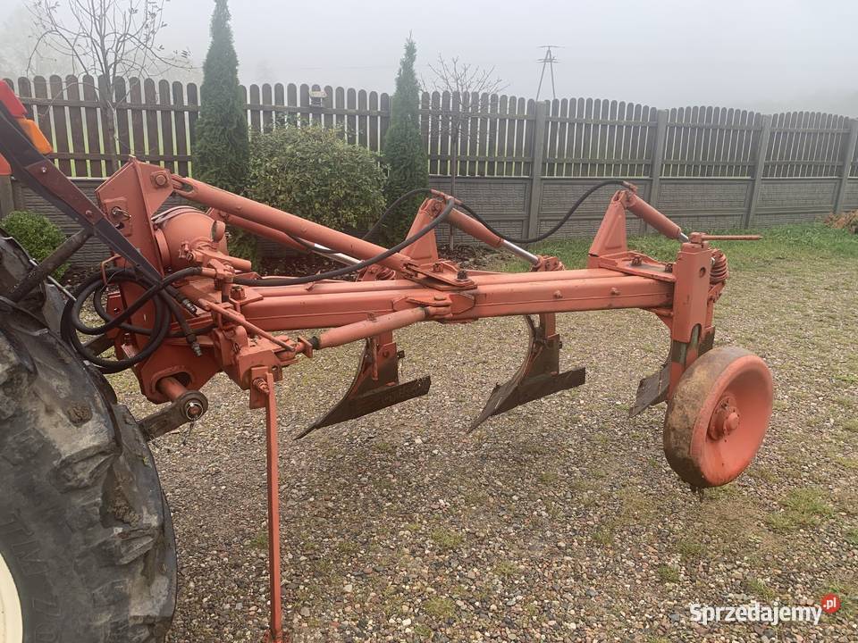 Pług trzyskibowy atlas nieuszkodzony Klukowa Huta