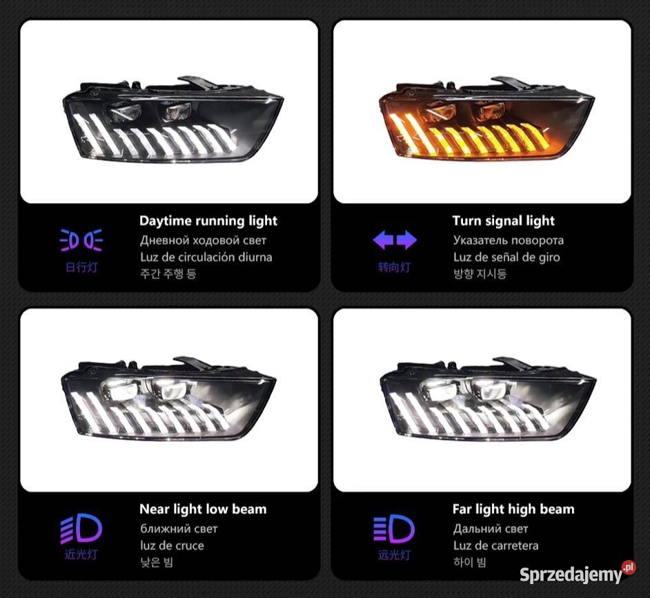NOWE lampy przednie lampa przód Audi Q3 2011 osobowe