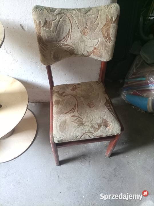 krzesla taborety i pufy PRL Wejherowo