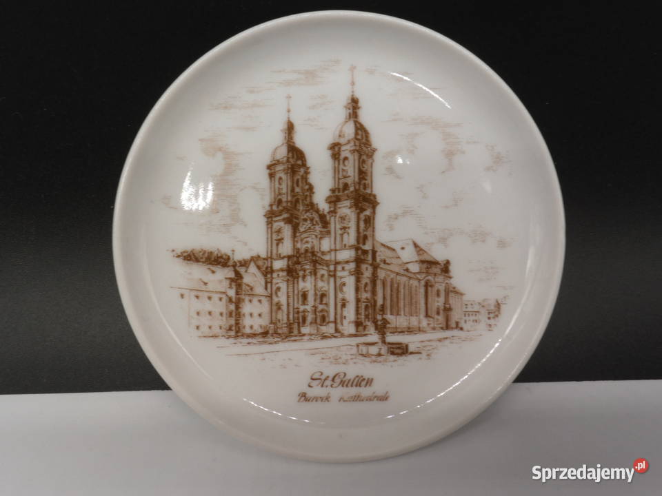 Porcelanowy talerzyk dekoracyjny StGallen AK Raszków