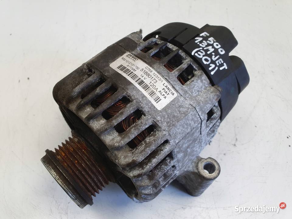 ALTERNATOR Fiat 500 13 MultiJet MJET denso Rudka