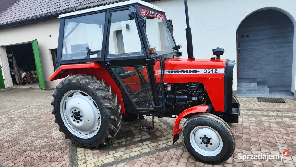 URSUS 3512 MF 255 wspomaganie 4 nowe opony Przytyk