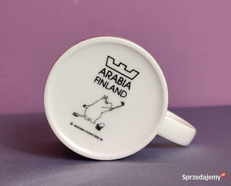 Muminki KUBEK Moomin Arabia Finland sygnatura