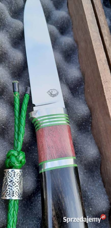 Ręcznie wykonany nóż custom stal ELMAX 62 HRC Kluczbork