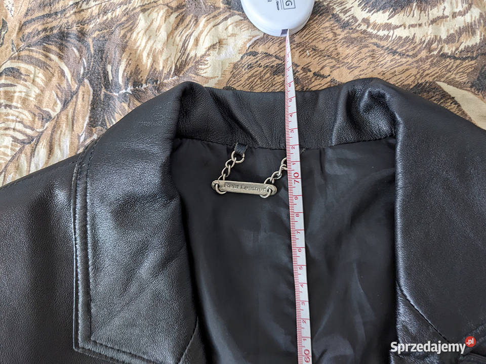 Męska kurta marynarka skórzana Kurtki i płaszcze